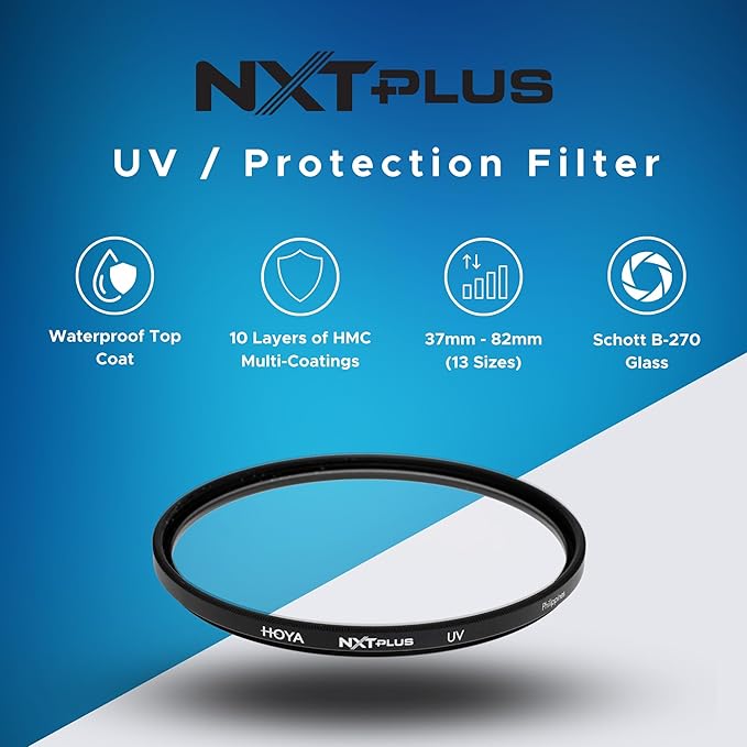 Hoya NXT Plus 37mm UV Filter — Schott B270 Clear Glass - Image 2