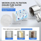 YYKBZ 1440° Rotating Sink Water Filter Faucet Extender Aerator, 2 Mode Swivel - Image 3