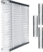 VEVOR 20x25x4 Furnace Air Filter, MERV 11 Pleated HVAC AC Replacement, by VEVOR