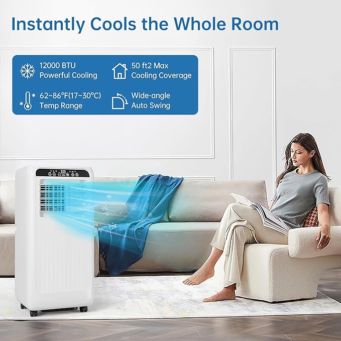 Portable Air Conditioner 8000 BTU - Image 2