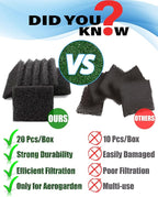 20 Pack Filter Sponges Foam Replacement - Image 3