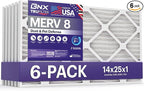 BNX TruFilter 14x25x1 Air Filter MERV 8 by BNX