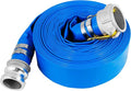 1.5" x 100 Ft Discharge Hose, Heavy Duty PVC Lay Flat Water Backwash Hose by Unknown