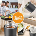 Chihee Grease Container Stainless Steel Bacon Grease Saver - Image 6