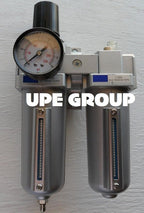 1/2" HEAVY DUTY COMBO PARTICULATE FILTER REGULATOR LUBRICATOR COMPRESSED AIR by THB