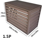 Multifunctional Aluminum Shutter Privacy Fence, Mini Split Cover - Image 2