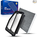 KAX Engine & Cabin Air Filter Kit by KAX