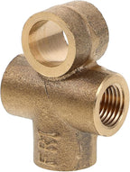 Veemoon Brass Tee Fitting M10x1 Thread Adapter Fuel Pipe Connector by Veemoon