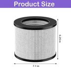 SCREENTRONICS 2 Pack Bissell 2801 3-in-1 True HEPA + Activated Carbon Filters - Image 4