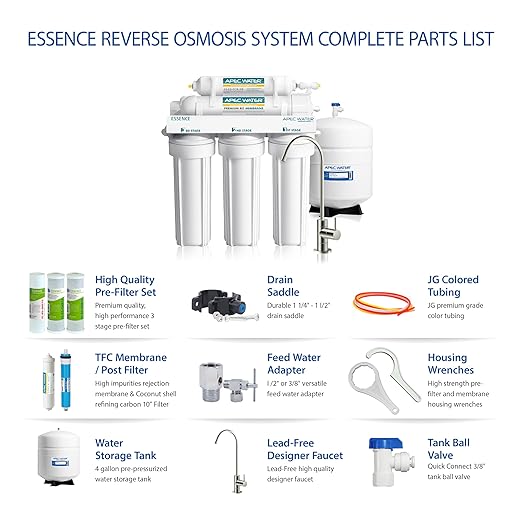 APEC Water Systems ROES-100 Essence Series Top Tier 5-Stage Certified Ultra - Image 7