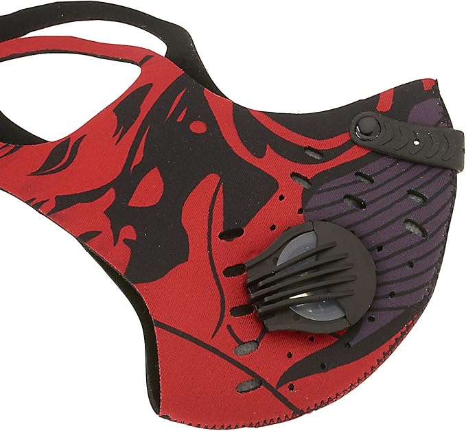ASA TECHMED Reusable Dual Air Breathing Valve Face Mask Cover by ASATECHMED