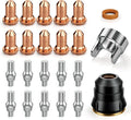 ARCCAPTAIN 23Pcs IPT60 Plasma Cutter Torch Consumables, .045" Plasma Cutter by ARCCAPTAIN