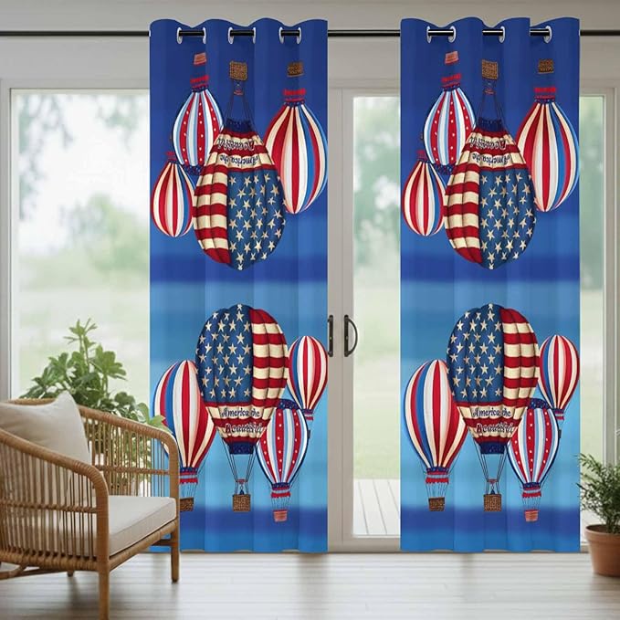 Independence Day Waterproof Outdoor Curtains - Image 8