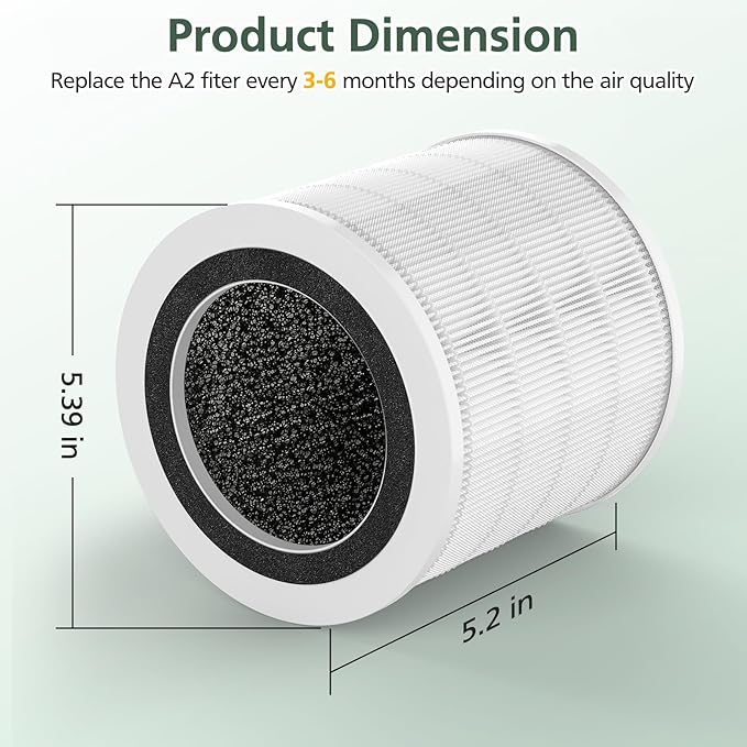4 Pack H7126 Replacement Filter - Image 5