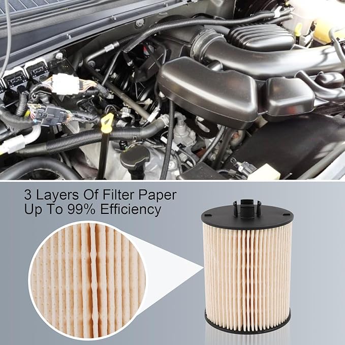 CARMOCAR FD4617 Diesel Fuel Filter replacement - Image 5