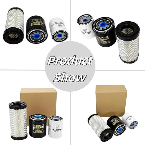 11-9059 Air Fi-lter 11-6182 Oil Filter 11-9342 Fuel Filter Maintenance Kit Fit - Image 2