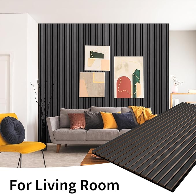 Wood Slat Wall Panel, 3D Soundproof Wall Panels, Large Acoustic Panels - Image 8