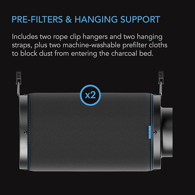 AC Infinity Air Carbon Filter 4" - Image 6