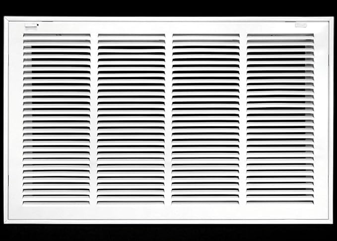 24" X 12 Steel Return Air Filter Grille by HVACPremium