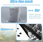 3 Pack 180 μm Filter Bag, Aquarium Media Bag - Image 4