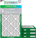 Filterbuy 12x20x2 Air Filter MERV 8 Essential Dust & Allergy Defense, by Filterbuy