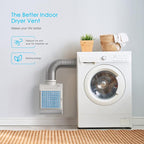3-in-1 Indoor Dryer Vent, Stainless Steel Screen Filter, Polyester Filter and - Image 8