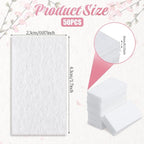 50 Pack Unscented Aroma Pads, 1.7x0.91" White Aroma Oil Refill Pads - Image 2