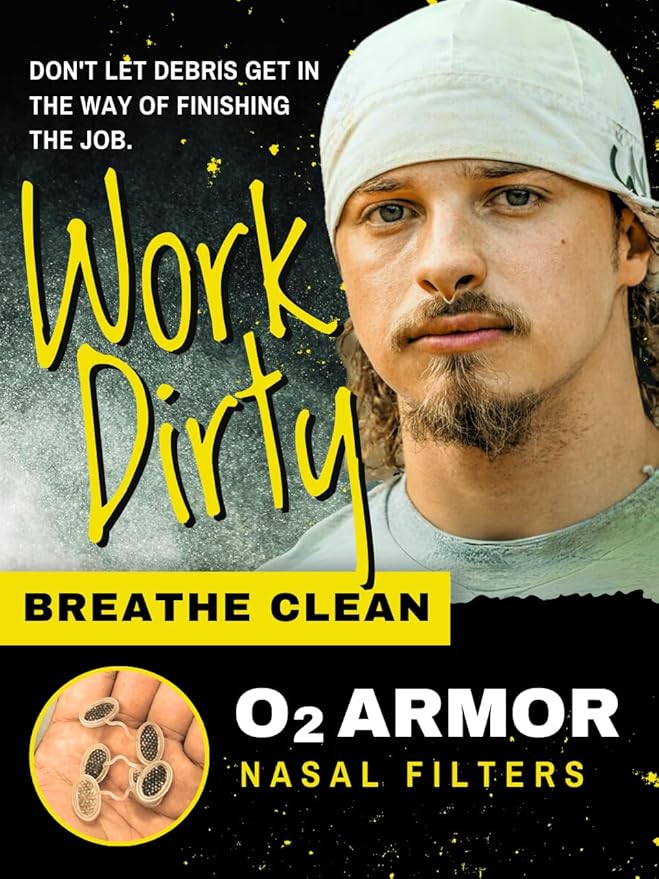 O2 Armor Nose Filters for Welders & Allergies - Image 7