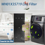 WH01X35719 Lint Filter, WH01X35719 Washer Dryer Filter Sponge Compatible - Image 6