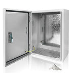 Electrical Box 20 x 16 x 8 Inch Indoor Outdoor Electrical Enclosure Box Steel by Fsehyue
