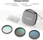 NEEWER 43mm UV/CPL/ND Lens Filter Kit - Image 8