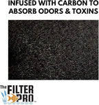 Carbon Fine Filter Media, 3/8" Thick, 5 Pack, Ponds or Water Gardens, Made in - Image 6