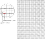 Stainless Steel Woven Wire Mesh, 304 Stainless Steel Woven Wire, 80 Mesh Fly - Image 2
