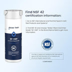 GLACIER FRESH XWF Replacement For GE XWF Refrigerator Water Filter Pack of 2 - Image 6