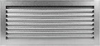 Repa Market 20" x 8" Inch Galvanized Steel Black Soffit Air Vent Cover by RepaMarket