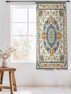 Sheer Curtains 63 Inch Length, Southwest Farmhouse Semi Sheer Curtains Light - Image 3