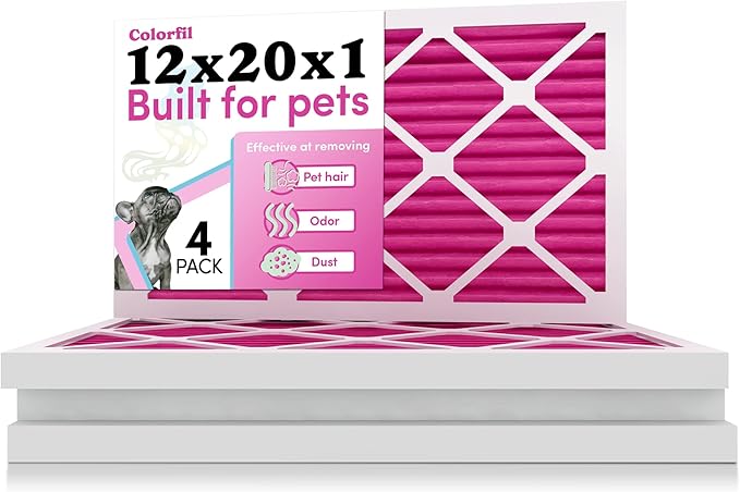 12x20x1 Air Filter by Colorfil | Color Changing Filters by ColorfilAirFilters