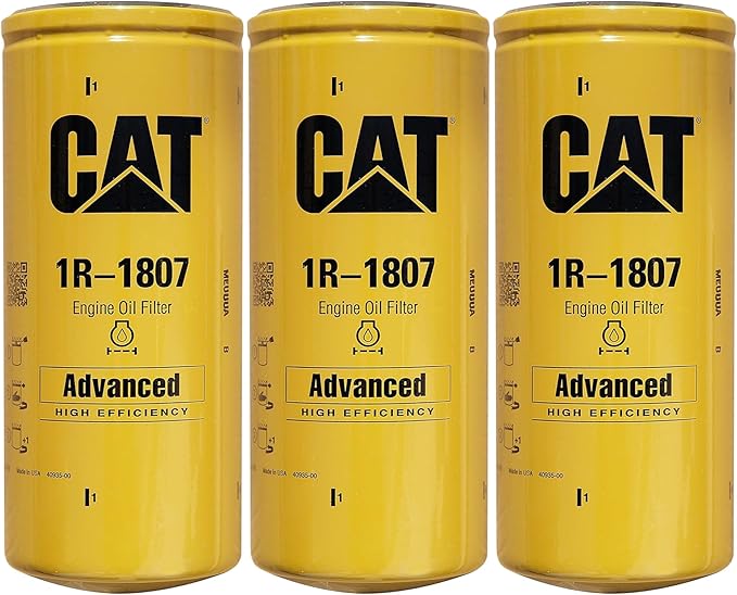 Caterpillar 1R-1807 Advanced High Efficiency Oil Filter by CatFootwear