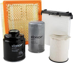 6.7L Cummins Fuel Filter Oil Filter Air Filter and Cabin Air Filter Kit by KOROP