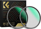 K&F CONCEPT 67mm Black Diffusion 1/4 & 1/8 Lens Filter Kit, Mist Cinematic by KFCONCEPT