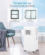 Portable Air Conditioner 10000 BTU, Portable AC Unit - Image 6