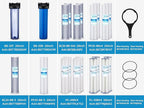 Geekpure 20-Inch Whole House Polypropylene PP Sediment Replacement Filters-4.5" - Image 7