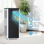 Portable AC Unit with 8000 BTU Cooling, Remote Control & 24-Hour Programmable - Image 2