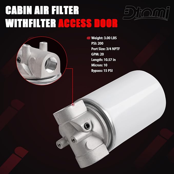 Hydraulic Oil Filter 10 Micron - Image 4