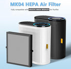 MK04 Air Filter Replacement for AROEVE MK04 Premium Filter for Dust Pet Dander - Image 2