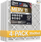 BNX TruFilter 20x20x2 Air Filter MERV 11 by BNX