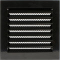 Repa Market 8" x 8" Inch Galvanized Black Soffit Vent Cover by RepaMarket