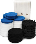 LTWHOME Foam Filter Set, Fine Filters, Carbon Filters, Bio-Foam Filters and by LTWHOME