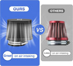 2PCS Motorcycle Air Filter Universal 42MM Replacement Engine Filter Dirt Bike - Image 3