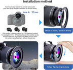 37mm Lens to 55mm Camera Lens Adapter, 37mm to 55mm Filter Step up Ring Adapter - Image 5